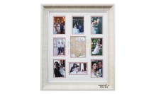 กรอบรูปตัดเจาะแมทบอร์ดเก็บภาพเหตุการณ์สำคัญ